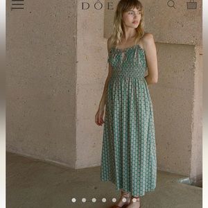 NWT Doen Rhoda Dress in Sunrise Paisley XS